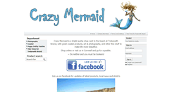 Desktop Screenshot of crazymermaid.co.uk